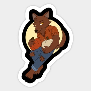 werewolf Sticker